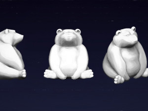 bear toy Modelo 3D