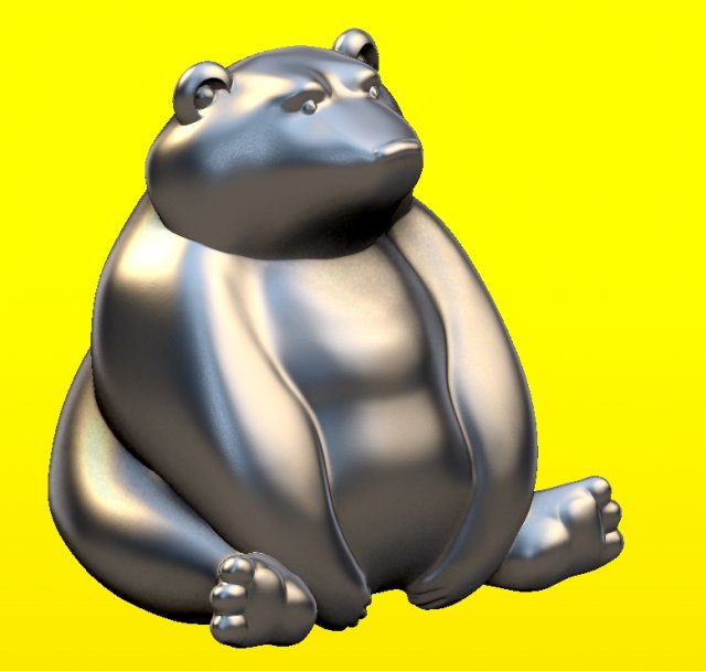 bear toy Modelo 3D .c4d .max .obj .3ds .fbx .stl .blend 