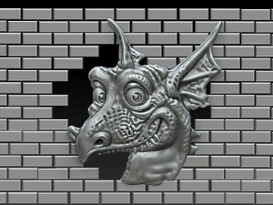 dragon 3D 打印模型