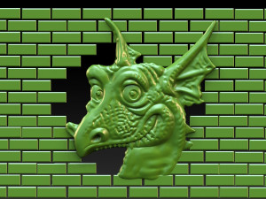 dragon 3D 打印模型