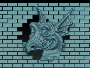 dragon 3D 打印模型