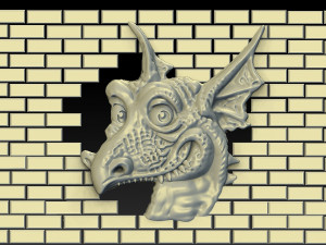 dragon 3D 打印模型