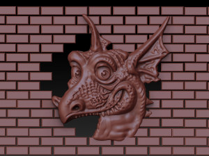 dragon 3D 打印模型