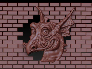 dragon 3D Print Model