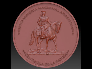 gendarmeria nacional argentina Model Cetak 3D