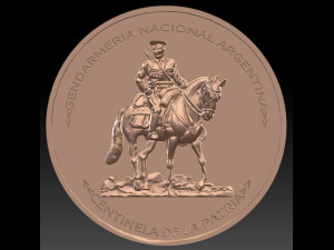 gendarmeria nacional argentina Model Cetak 3D