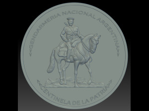 gendarmeria nacional argentina Model Cetak 3D