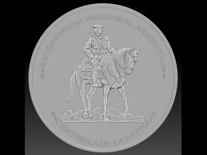 gendarmeria nacional argentina Model Cetak 3D