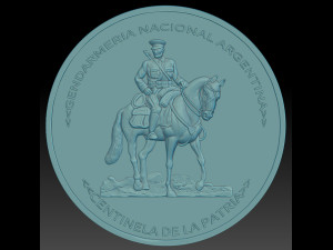 gendarmeria nacional argentina 3D Print Model