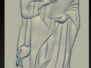 apostle paul bas-relief Modelo de Impressão 3D