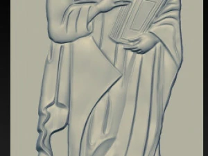 apostle paul bas-relief 3D Print Model