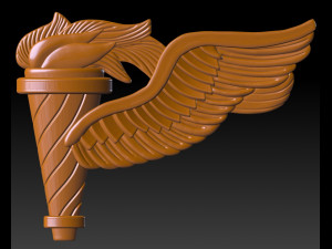 torch Modelo de Impressão 3D