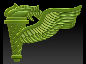 meşale 3D Baskı Modeli