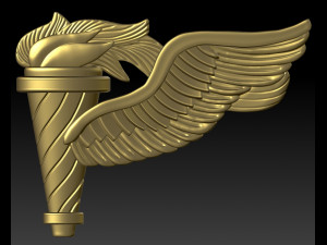 torch 3D Print Model