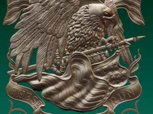 eagl flags 3D 打印模型