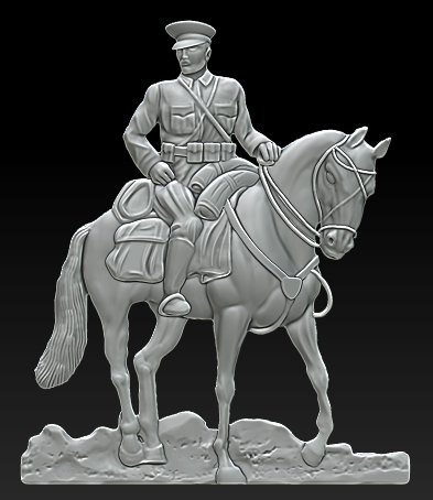rider Modelo de Impressão 3D .c4d .max .obj .3ds .fbx .stl .blend 