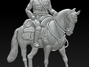 rider 3D Print Model
