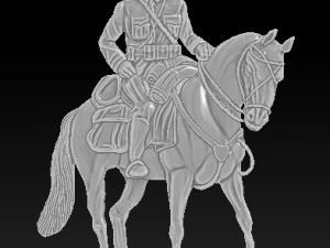 binici 3D Baskı Modeli