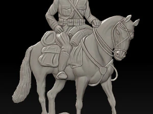 binici 3D Baskı Modeli