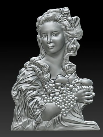 Gabriel Model do druku 3D .c4d .max .obj .3ds .fbx .stl .blend