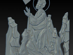 mozes de profeet exodus tien geboden 3D printmodel