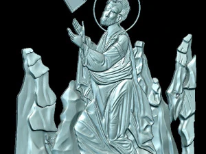 mozes de profeet exodus tien geboden 3D printmodel