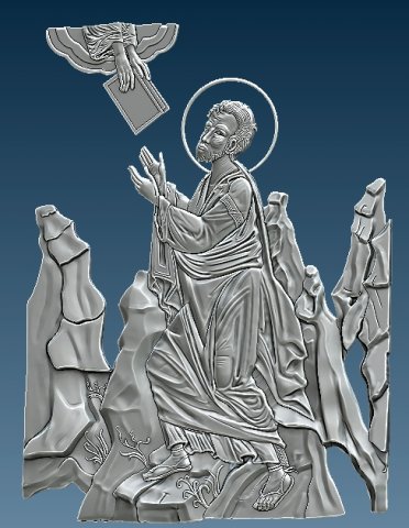 moses the prophet exodus ten commandments 3D-printmodel .c4d .max .obj .3ds .fbx .stl .blend 