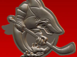शार्क 3D प्रिंट मॉडल