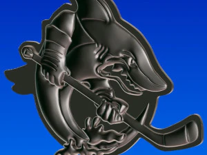 शार्क 3D प्रिंट मॉडल