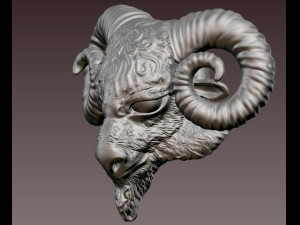 mountain sheep 3D 프린트 모델