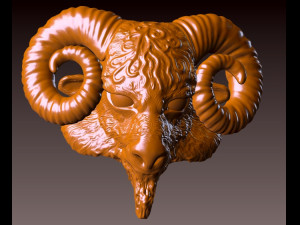 mountain sheep 3D 프린트 모델