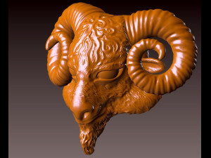mountain sheep 3D 프린트 모델