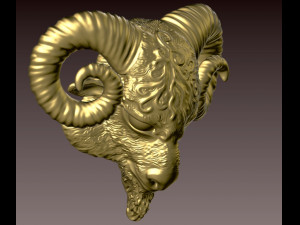 mountain sheep 3D 프린트 모델