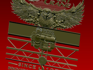 eagel crane Modelo de Impressão 3D