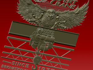 eagel crane Modelo de Impressão 3D