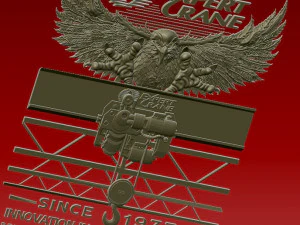 guindaste de &aacute;guia Modelo de Impressão 3D