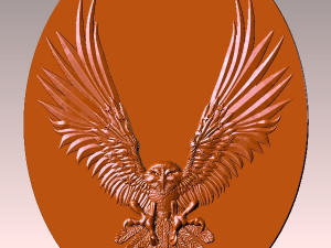 eagel 3D Print Model