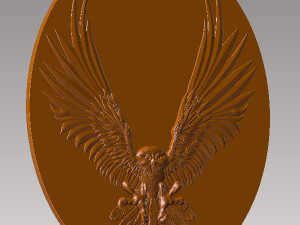 eagel 3D Print Model
