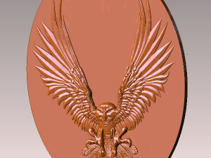 eagel 3D Print Model