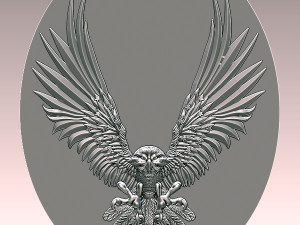 eagel 3D Print Model