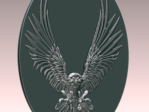 eagel 3D Print Model