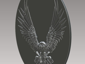 eagel 3D Print Model