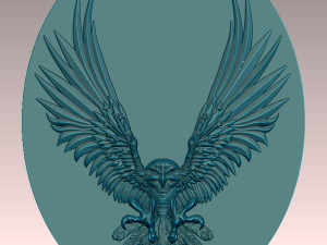 eagel 3D Print Model