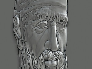king decebal 3D 프린트 모델