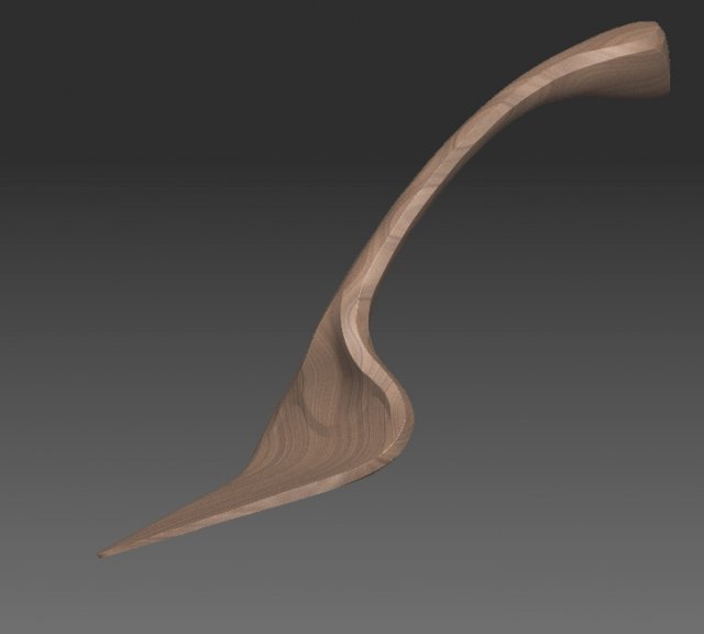 scoop 3D 모델 .c4d .max .obj .3ds .fbx .stl .blend 