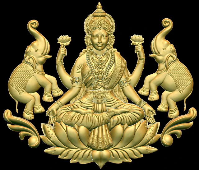 lakshimi Model Cetak 3D .c4d .max .obj .3ds .fbx .stl .blend 