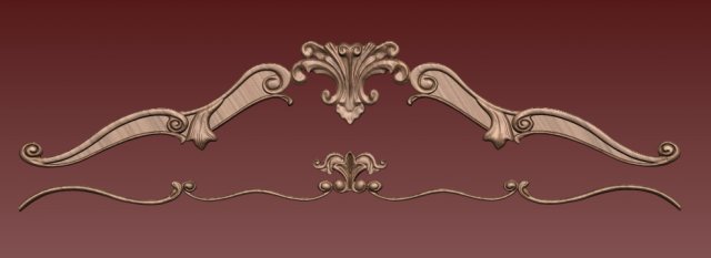 carved decor Modelo de Impressão 3D .c4d .max .obj .3ds .fbx .stl .blend 