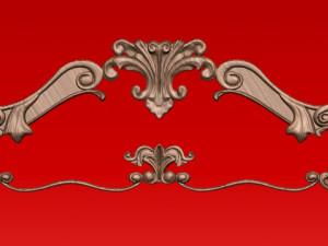 carved decor Modelo de Impressão 3D
