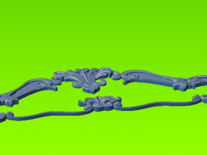 carved decor Modelo de Impressão 3D