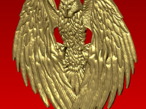 eagel 3D Print Model